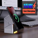 3-In-1 Magnetic Wireless Charger ©